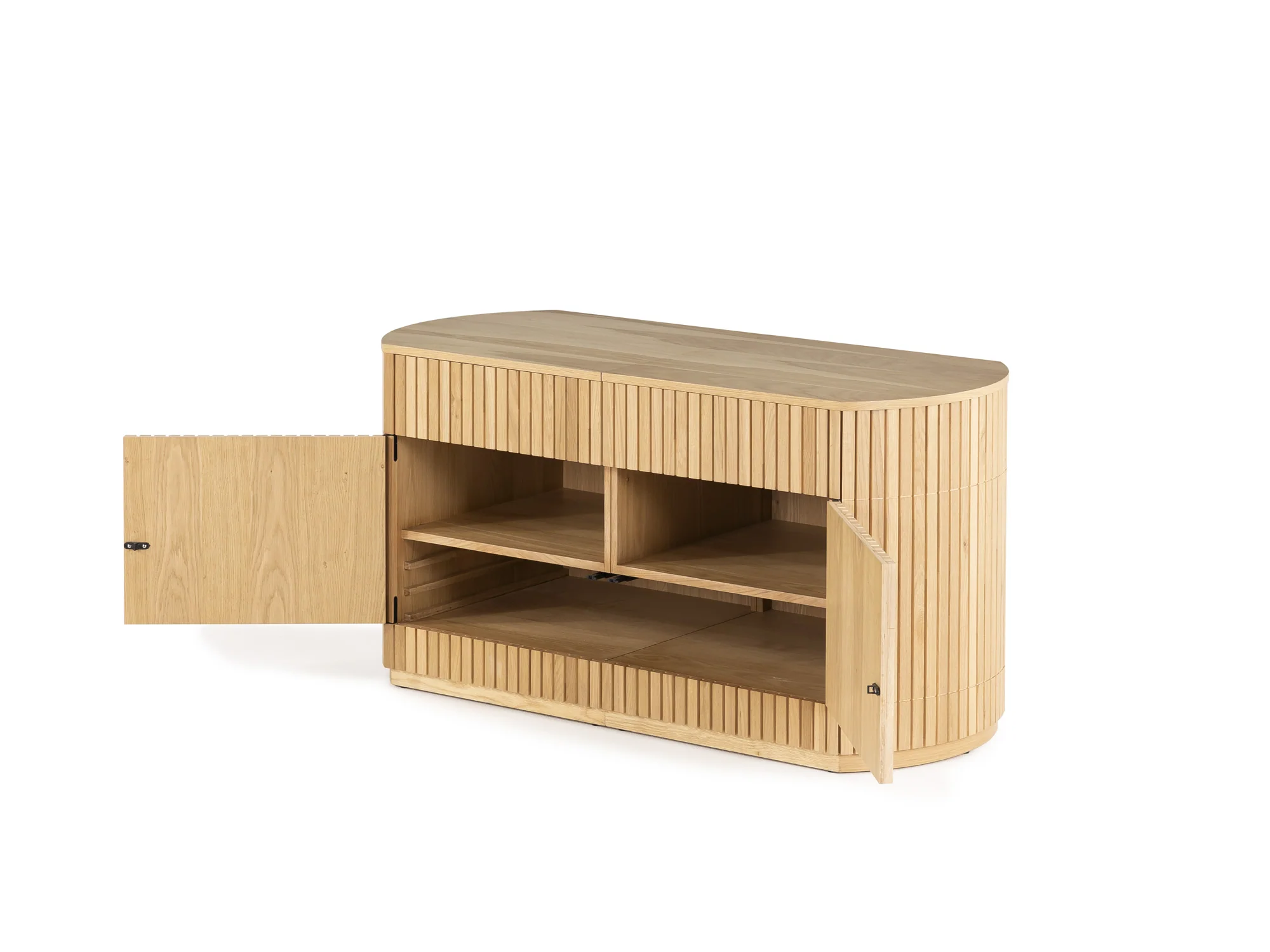 Transformer Round Sideboard - Panel Storage - Image 17