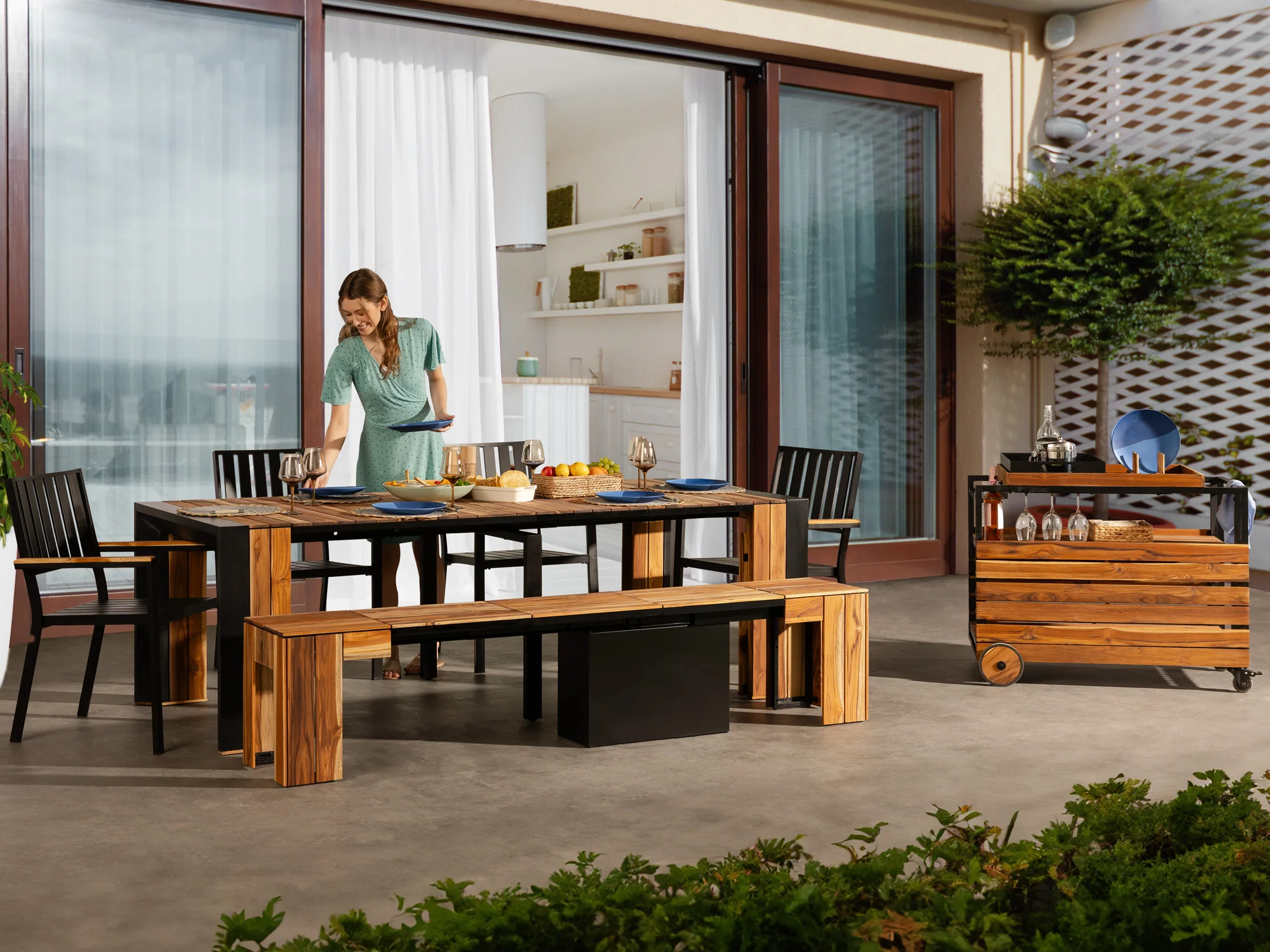 Transformer Outdoor Dining Set - Image 16