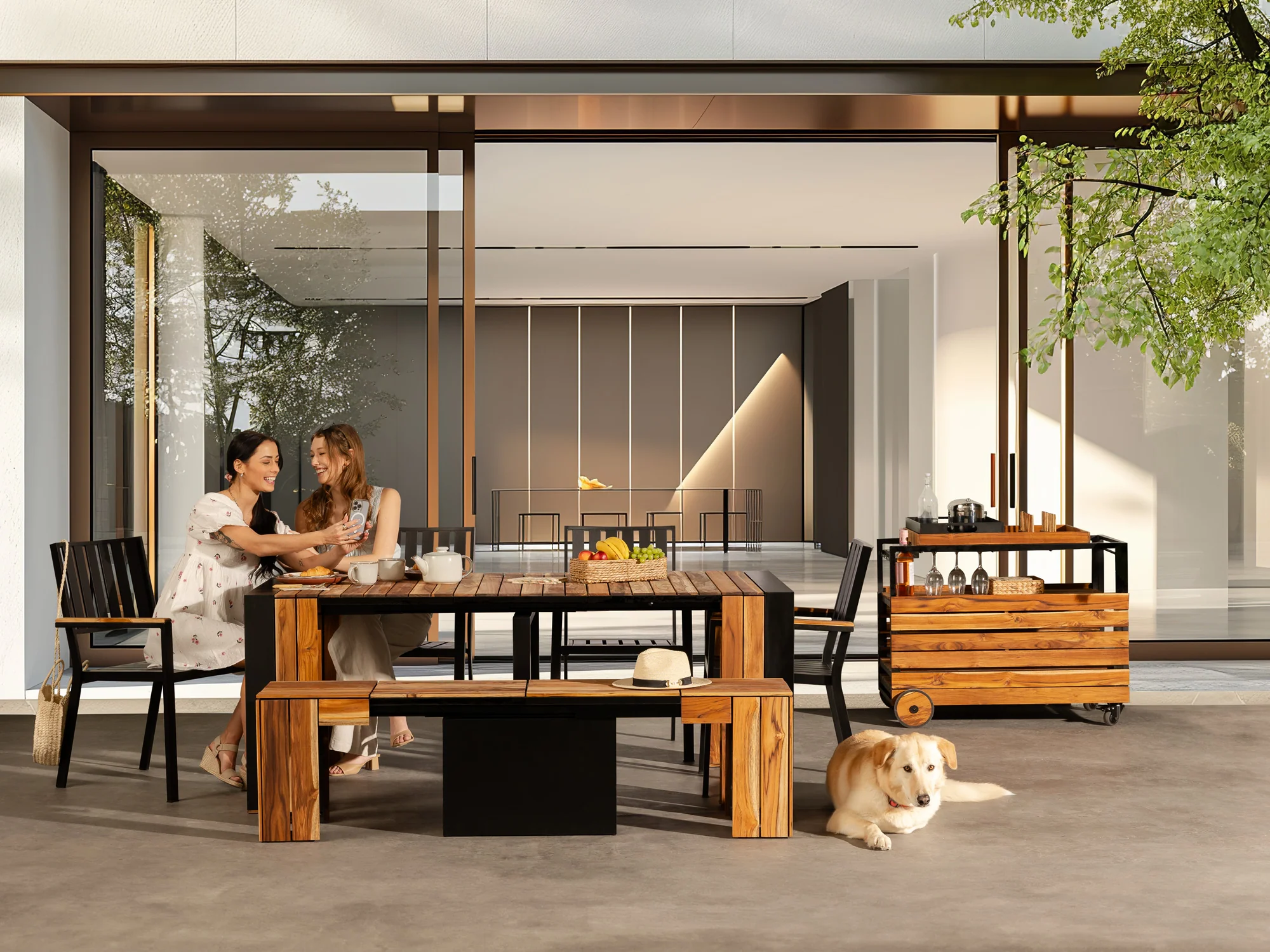 Transformer Outdoor Dining Set - Image 17
