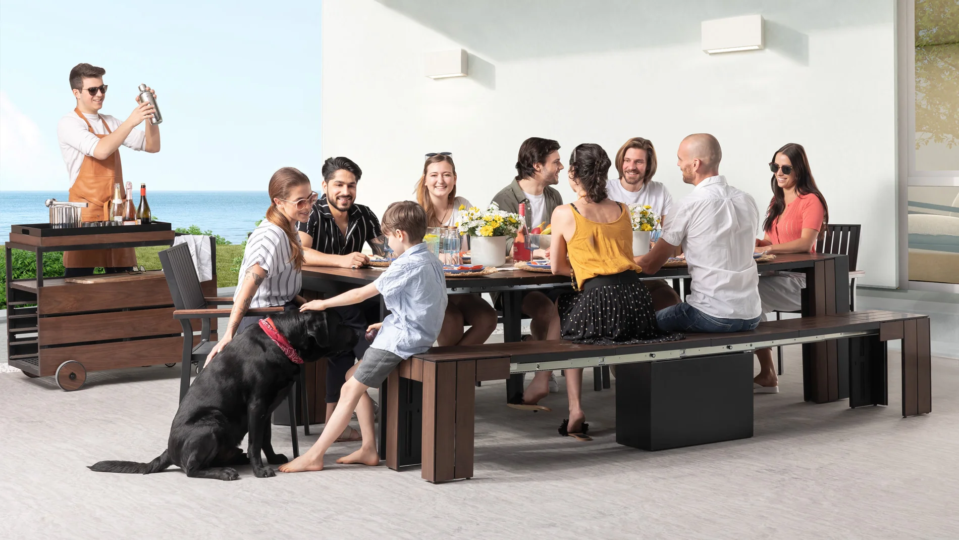 Transformer Outdoor Dining Set - Image 4