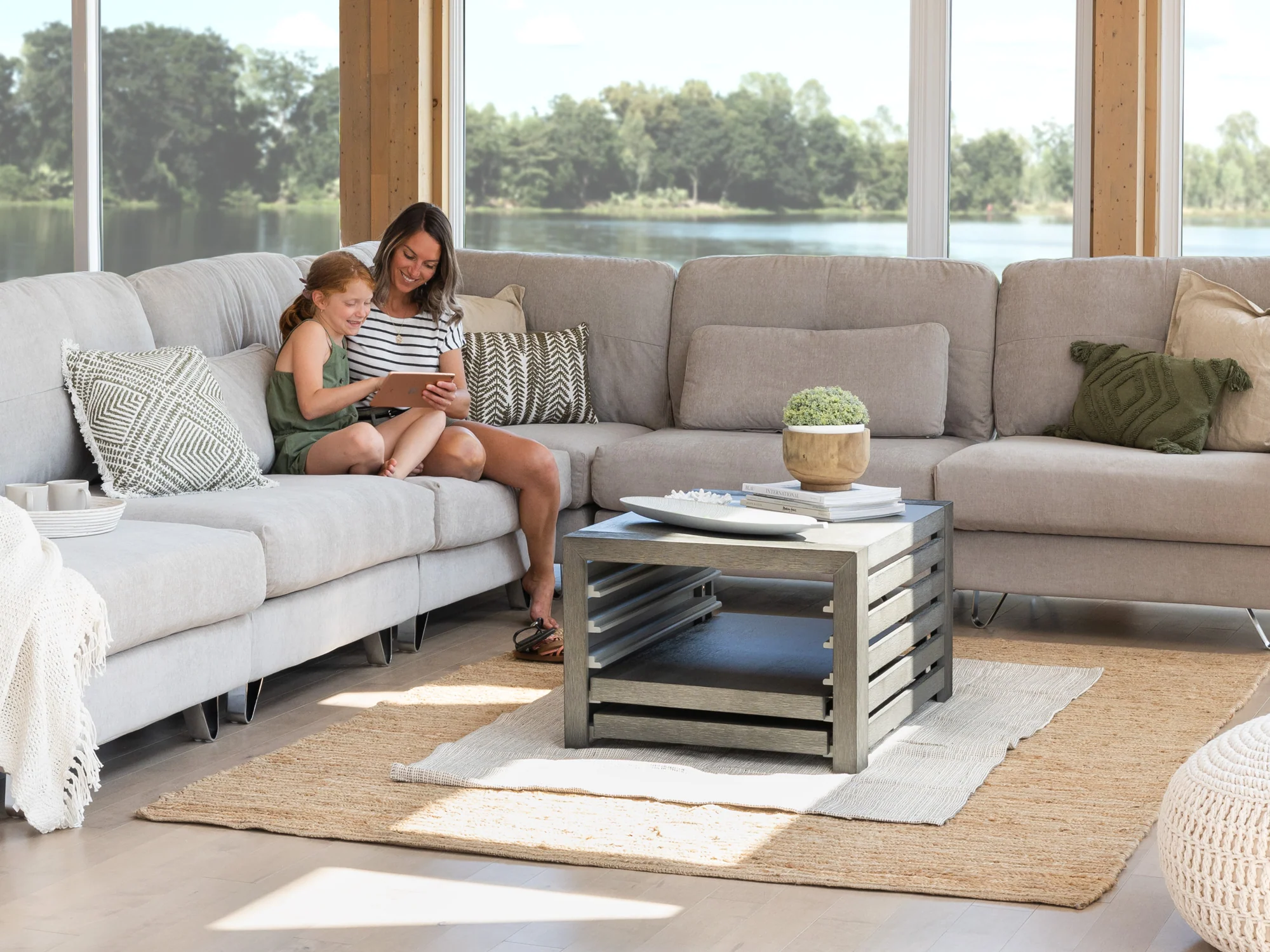 Transformer Coffee Table - Panel Storage - Image 28