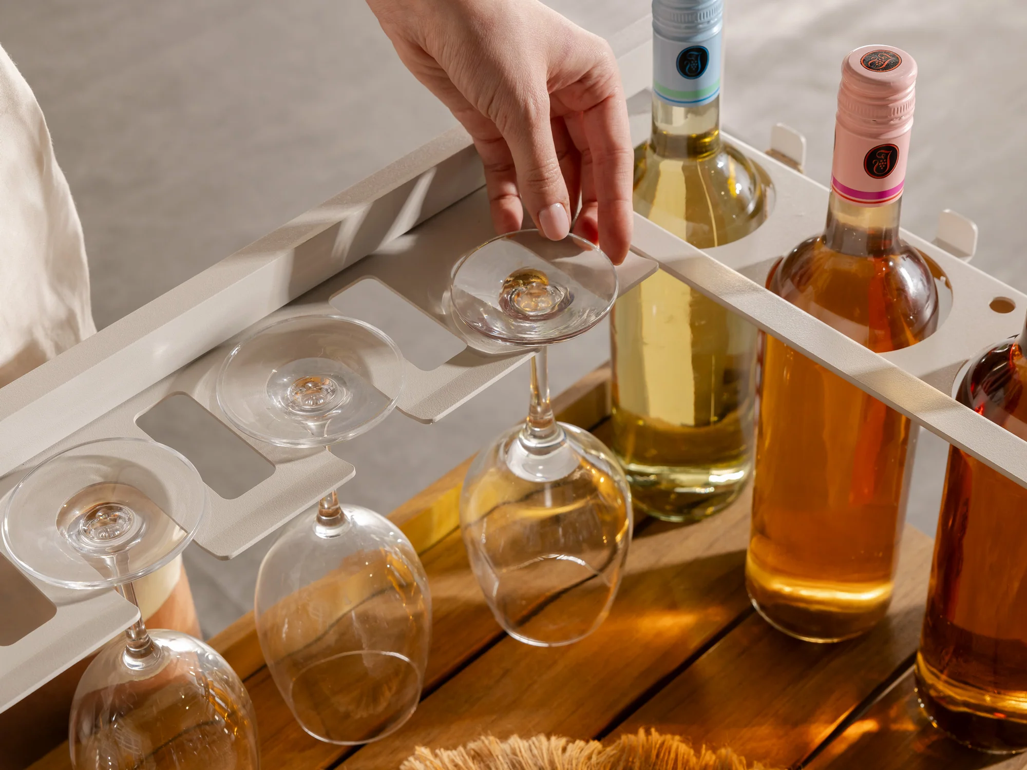 Transformer Outdoor Bar Cart - Panel Storage - Image 22