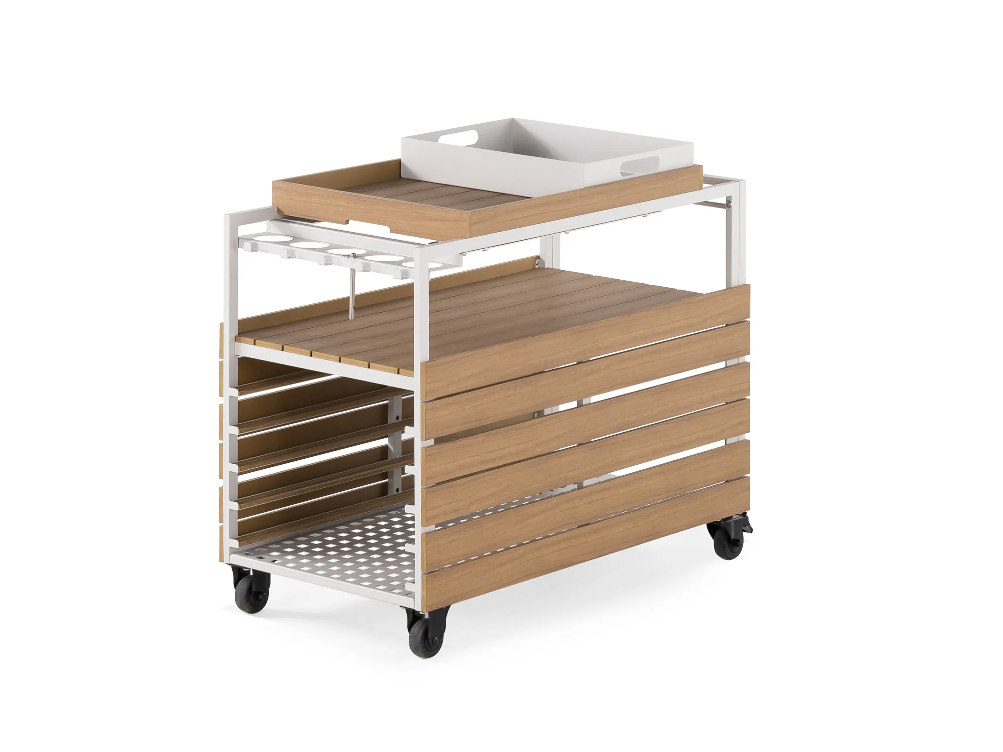 Transformer Outdoor Bar Cart - Panel Storage - Image 28