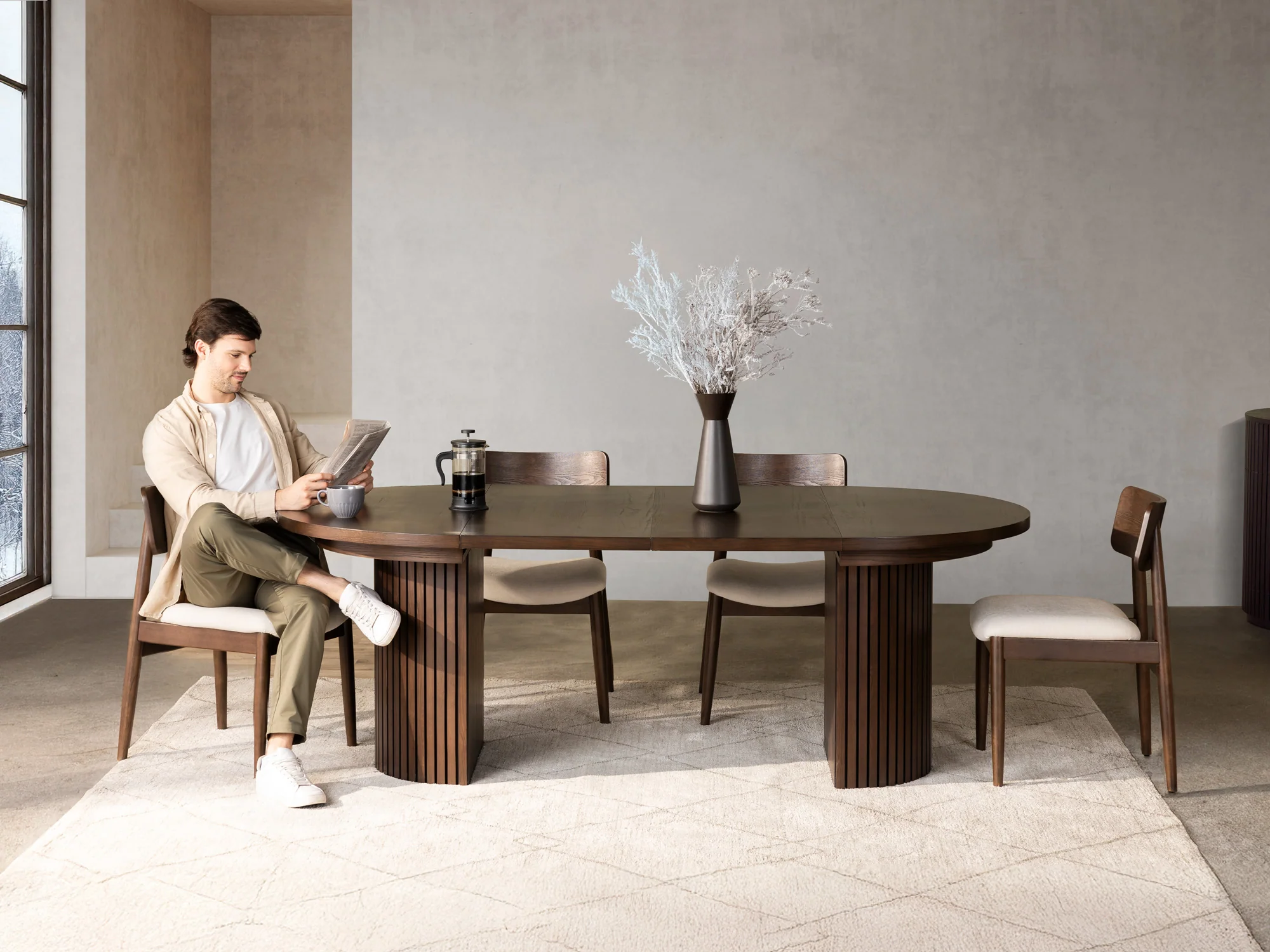 Round Dining Set - The Family - Image 12