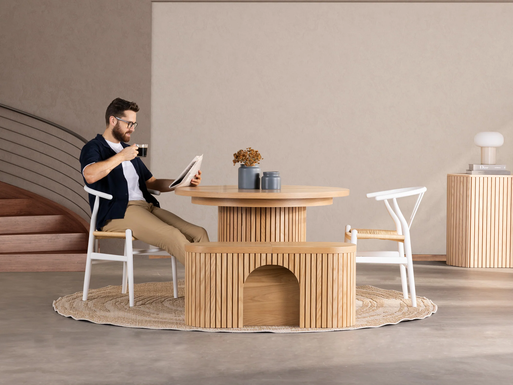 Round Dining Set - The Practical - Image 19