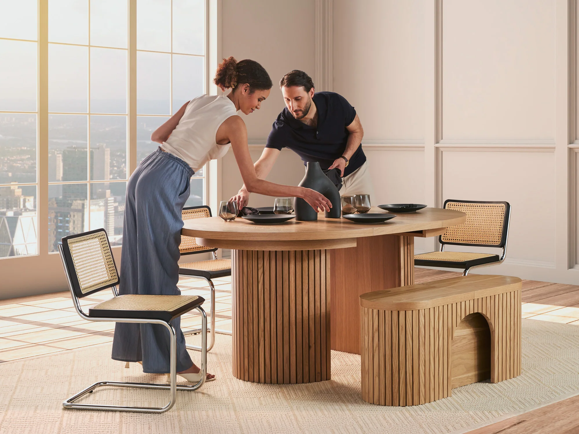 Round Dining Set - The Practical - Image 4