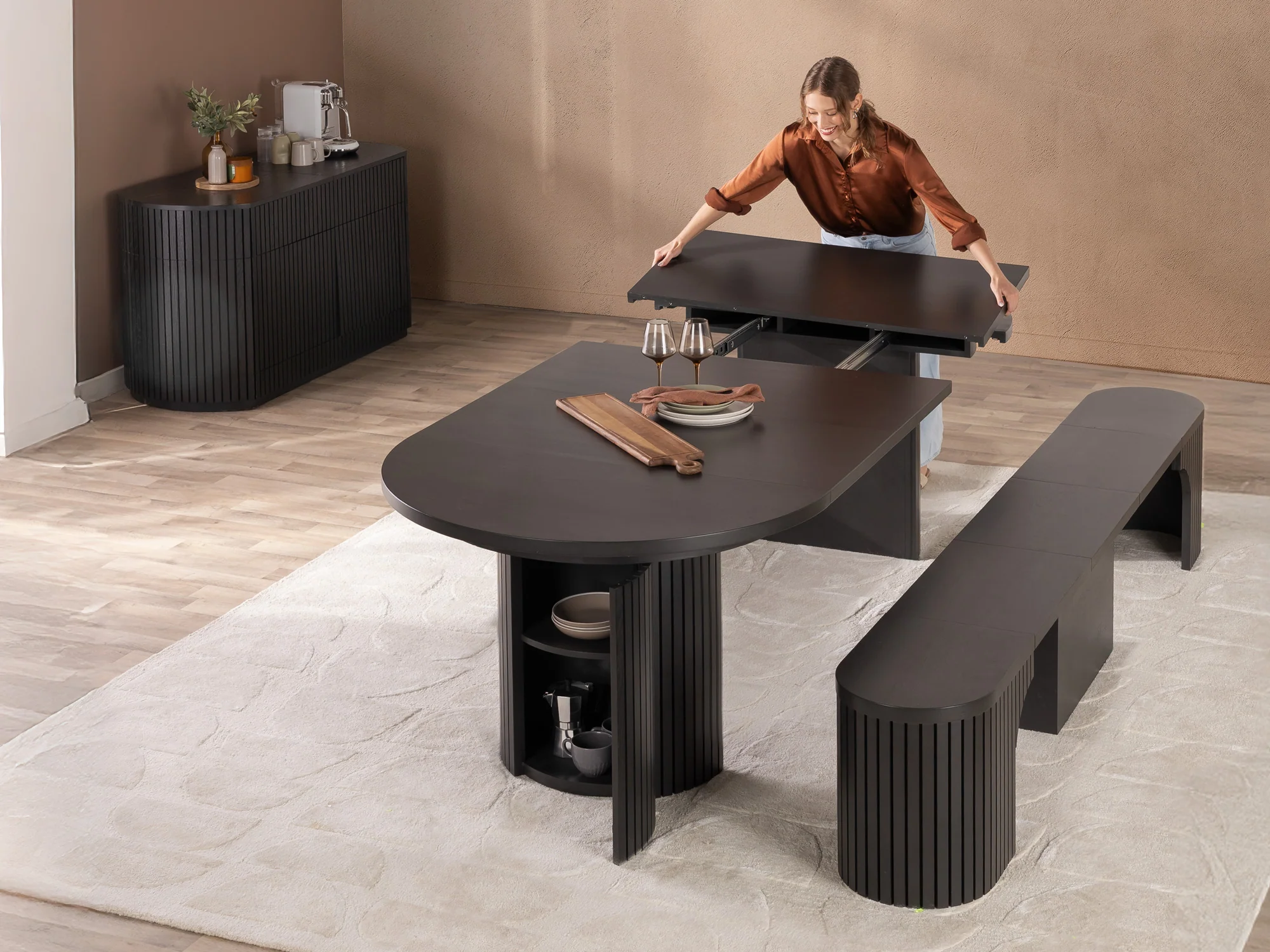Round Dining Set - The Practical - Image 5