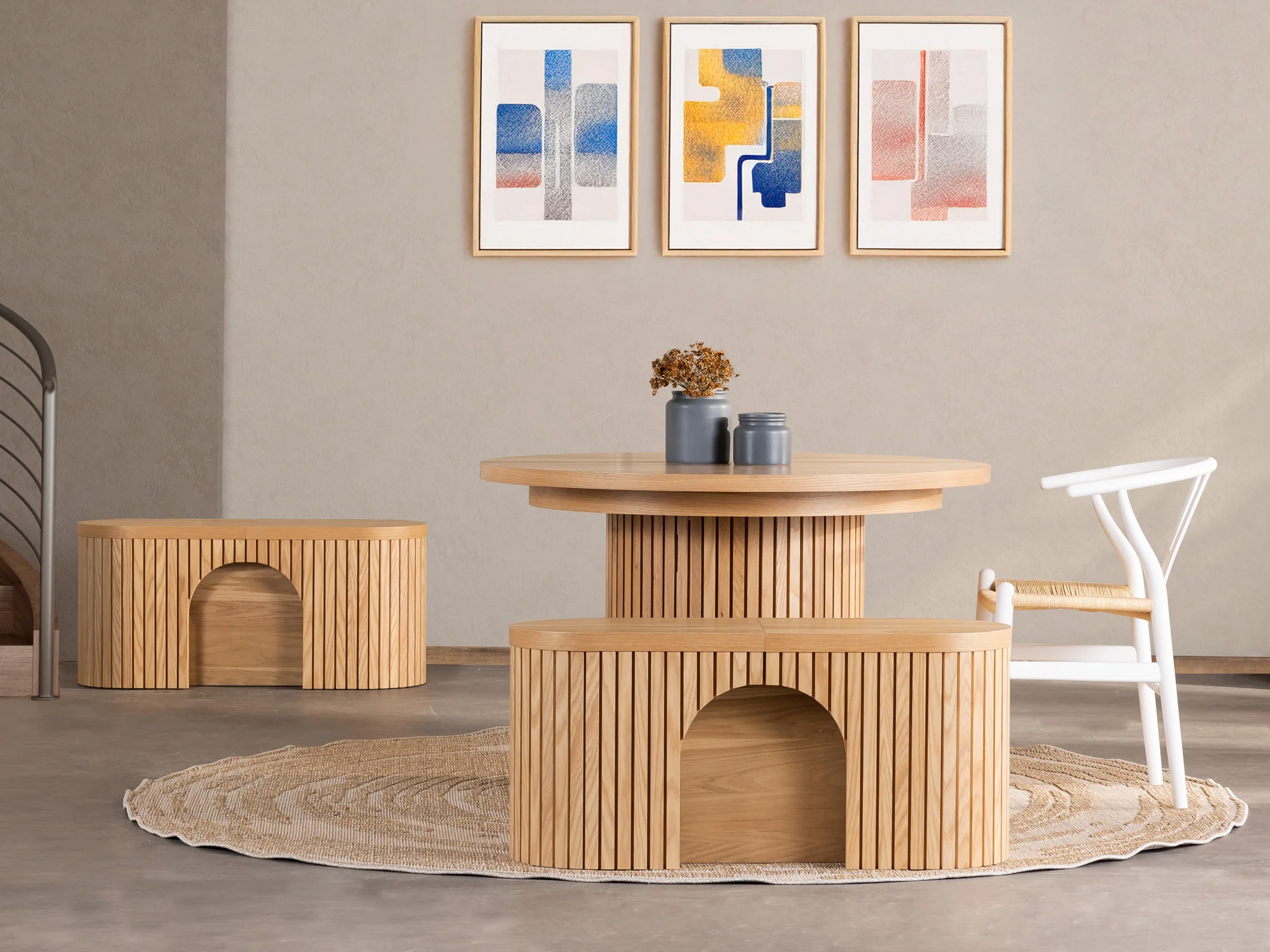 Round Dining Set - The Gathering - Image 17