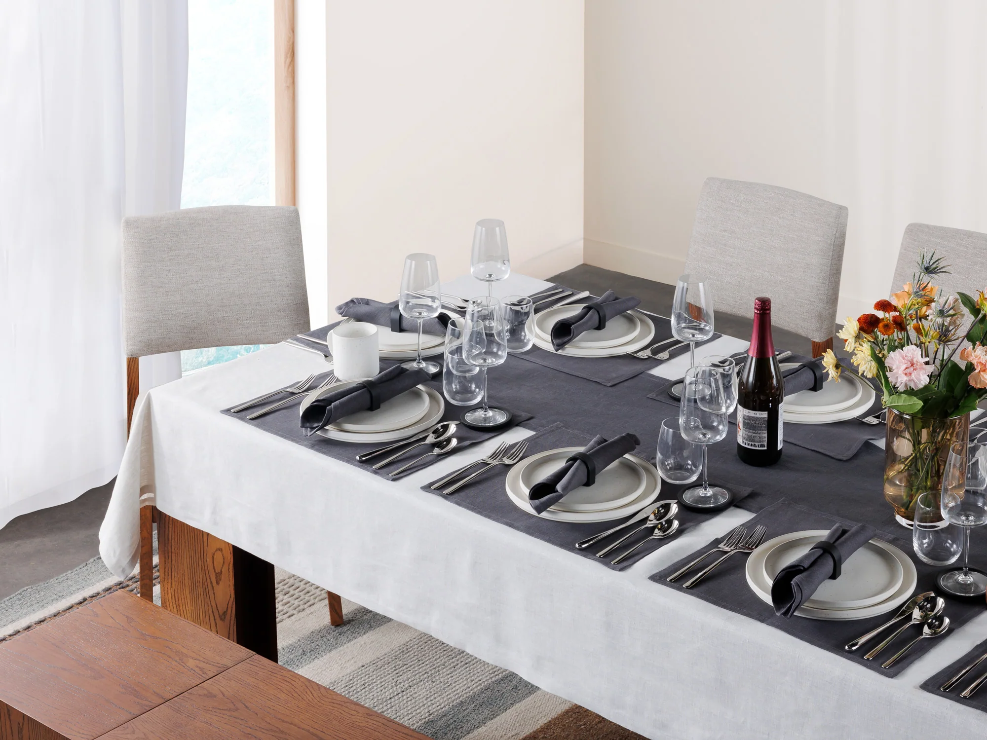 Table Accessories Set - Linen - Image 3