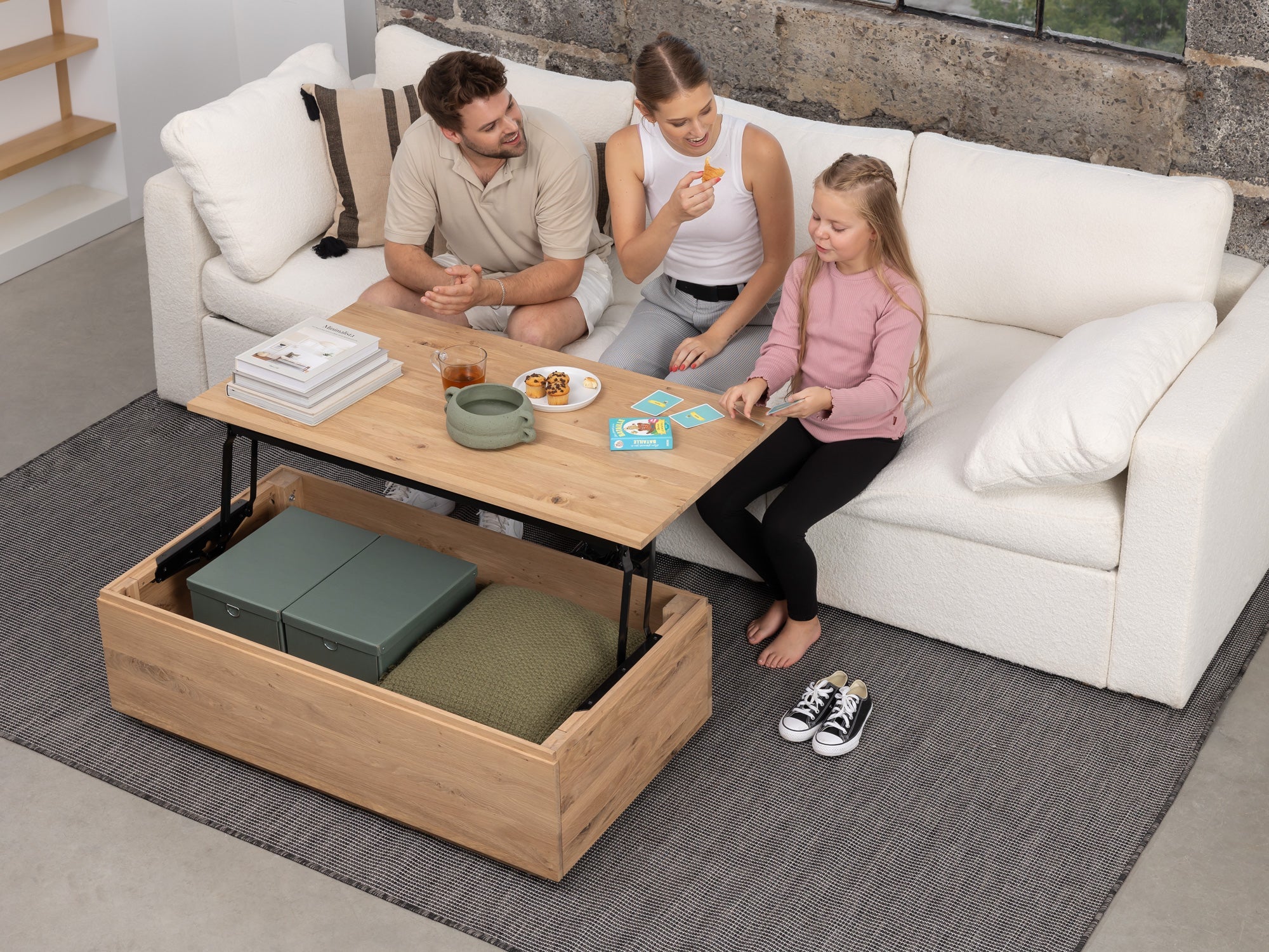 Transformer Coffee Table 4.0 - Panel Storage - Image 3