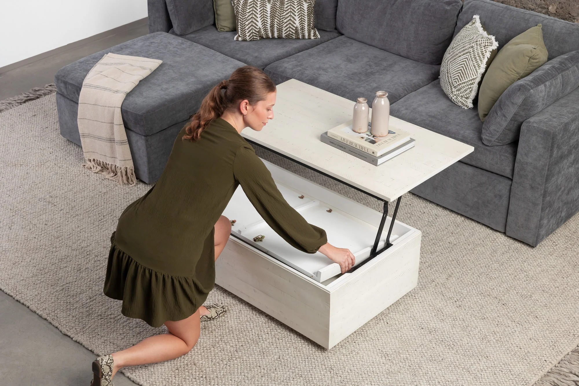 Transformer Coffee Table 4.0 - Panel Storage - Image 8