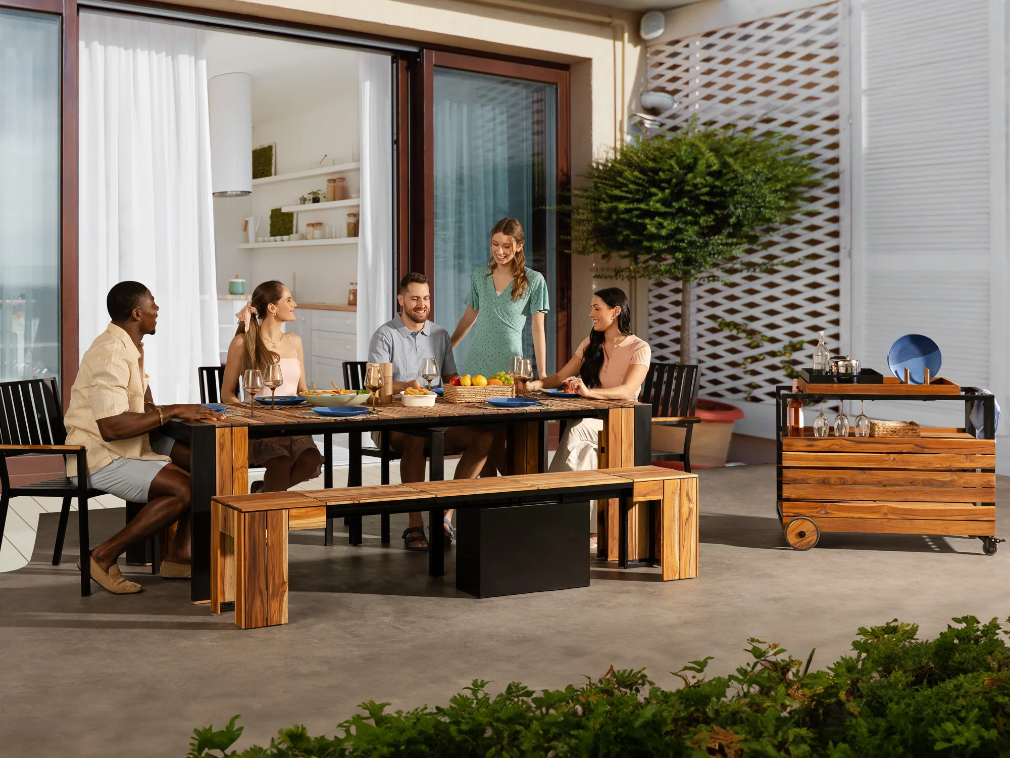 Transformer Outdoor Bench - Image 17