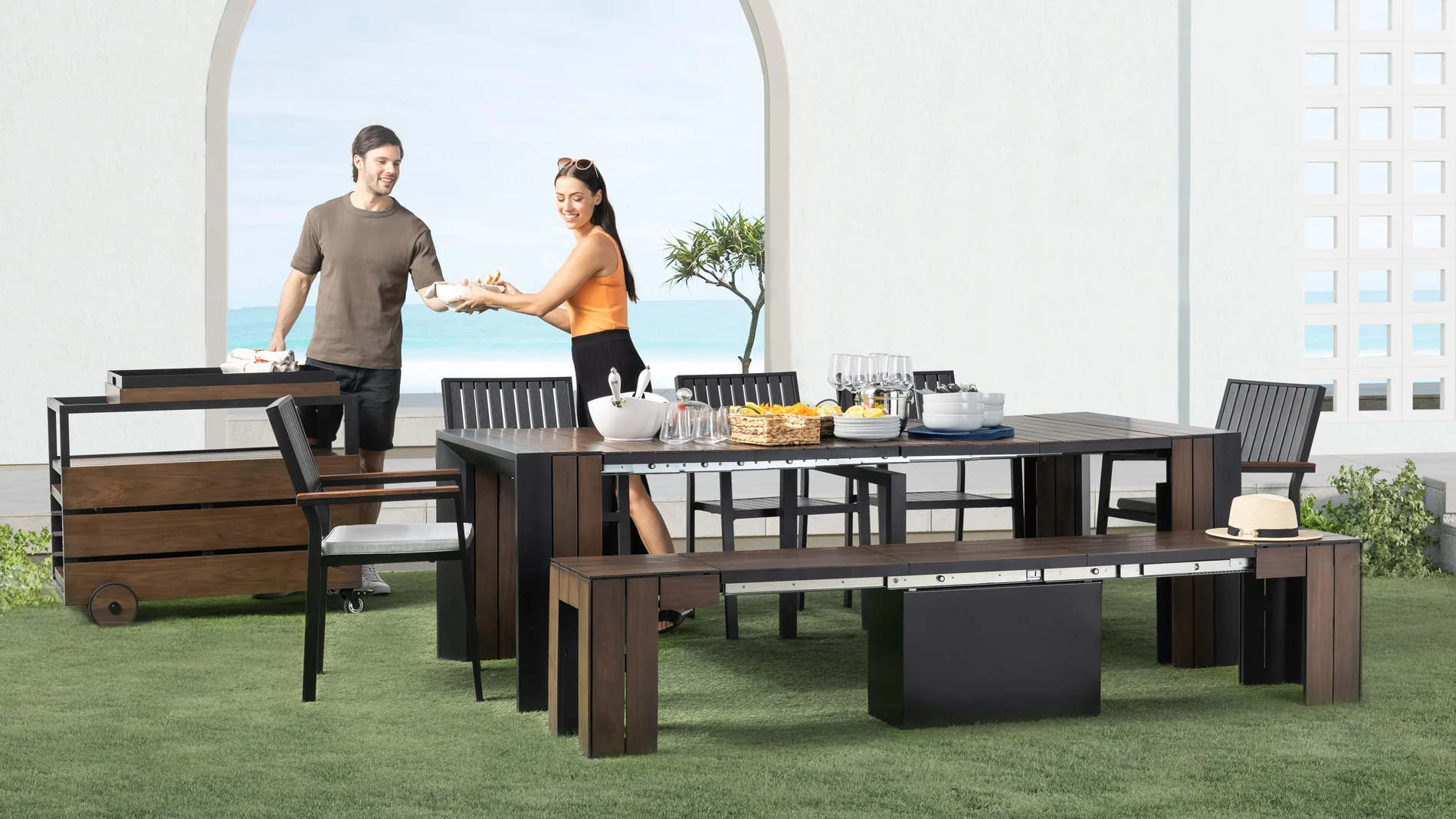 Transformer Outdoor Bench - Image 4